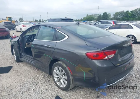 2015 Chrysler 200 C z USA, uszkodzony, nr VIN 1C3CCCCB5FN742526
